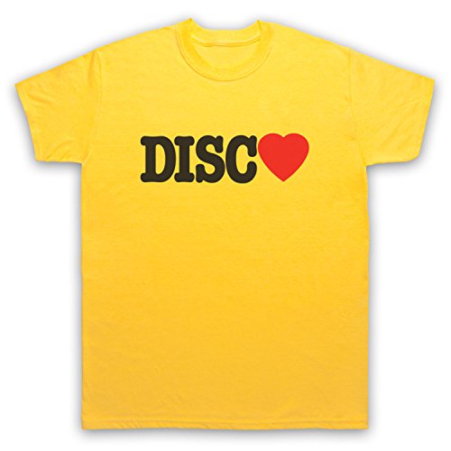 T-shirt I Love Disco homme look rétro confortable pour festivalier