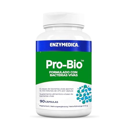 Enzymedica, Pro-Bio, Para un Intestino Sano, Aumenta la Digestión y la Regularidad, Reduce la Hinchazón y los Gases, Con más de 10 Mil Millones de UFC, Sin Gluten, 90 Cápsulas