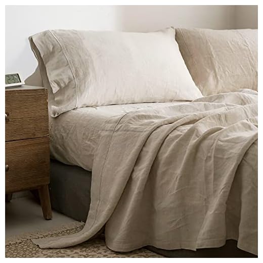 Simple&Opulence 100% Linen Sheet Set