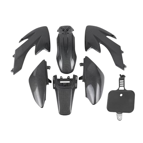 Carénage moto CRF50 look carbone pour sorties cross et loisirs outdoor