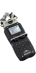 Amazon | ZOOM ズーム H5 ハンディレコーダー24bitフロート録音 4