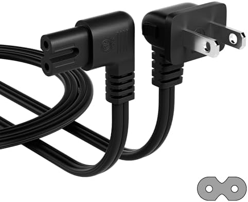 6 Ft. A/C Polarized Power Cord Cable Plug Compatible with Vizio E70-F3
