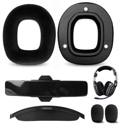 Coussinets velours Astro A50 Gen 4 épais et kit bandeau pour un confort haut de gamme