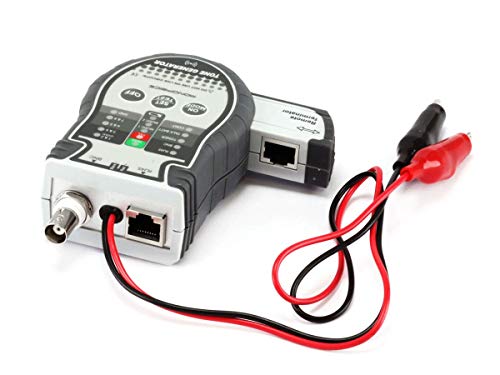 Monoprice Multifunction Tool - RJ-45, BNC, and Speaker Wire Tone Generator, Tracer, Tester, Gray by Monoprice - Image 3