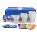 Caffè Borbone Accessori in Plastica per Bevande, Multicolore, Set da 450 Pezzi, 150 unità