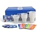 Caffè Borbone Accessori in Plastica per Bevande, Multicolore, Set da 450 Pezzi, 150 unità