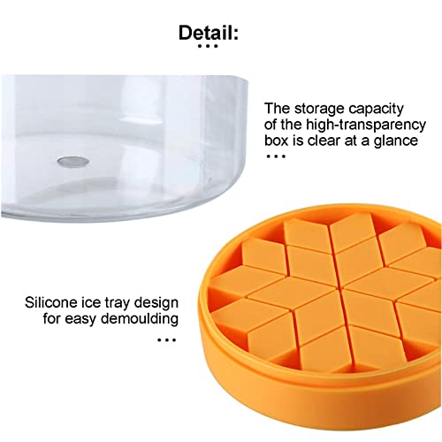 Balde de Gelo Transparente | Balde de bebidas de piquenique transparente multifuncional,Silicone bem