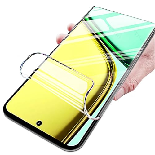 Snailcanfly 2 pcs películas de hidrogel para Realme C67 4G 6.72' Protectores de pantalla de TPU Transparente flexible suave A prueba de explosiones NO vidrio templado