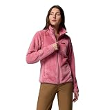 Columbia Women's Fire Side II Sherpa Full Zip Fleece Jacket, Rosette, Small