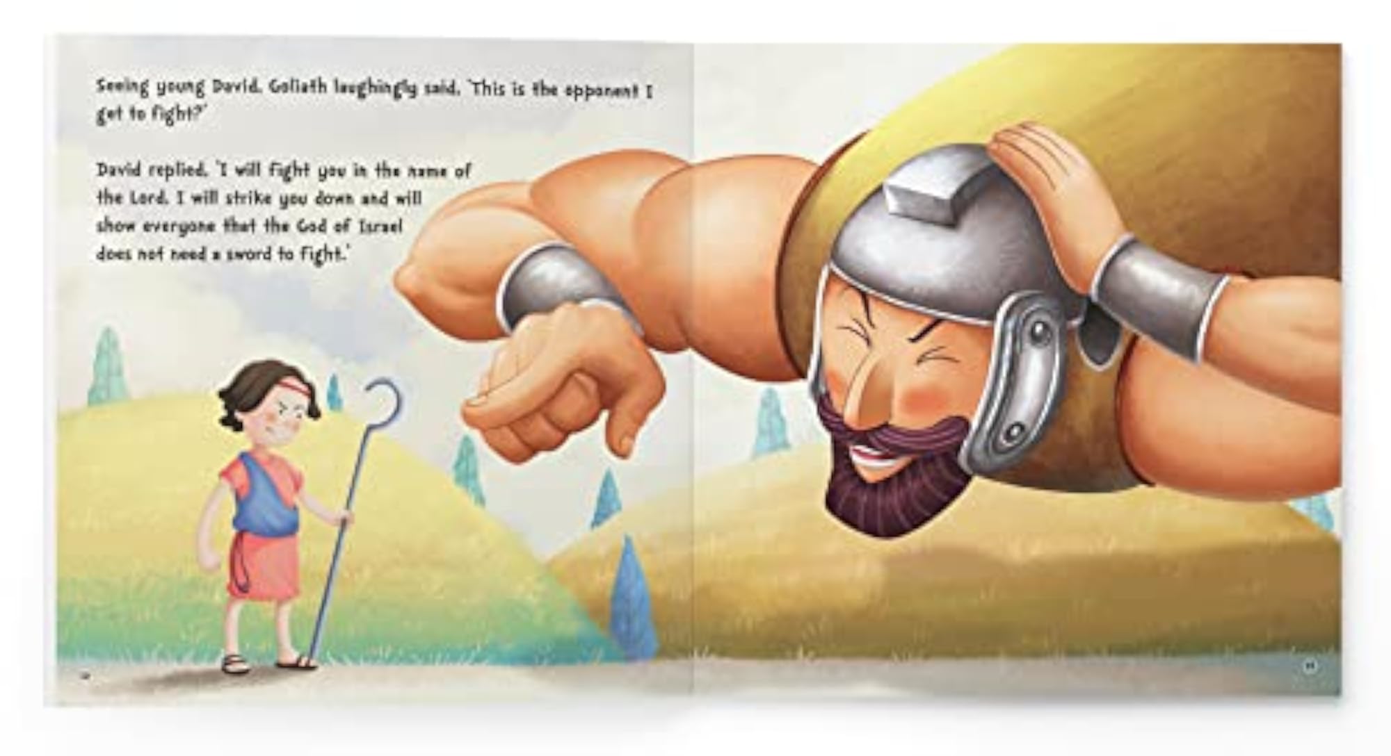 My First Illustrated Bible Story: David and Goliath