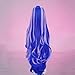 MOYEE Princess Luna Comic Convention Costume Synthetic Hair for Halloween Christmas Party Role Play+Wig Cap