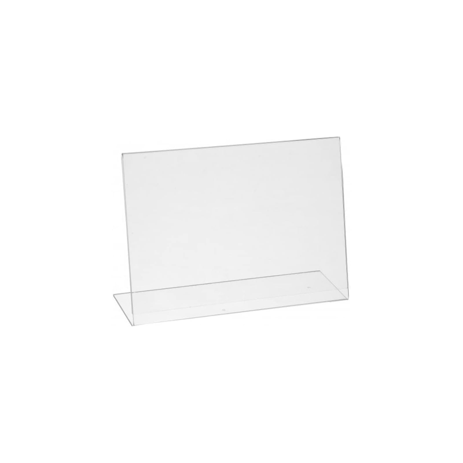 Completeshopfittings A7 Landscape Acrylic Poster Menu Holder Perspex Leaflet Display Stands (1)