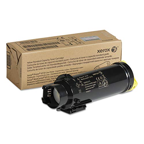 Image of Xerox Genuine Phaser 6510 /Workcentre 6515 Yellow Standard Capacity Toner Cartridge (1,000 Pages) - 106R03475