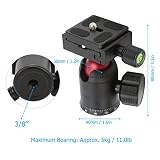Head 360 Degree Rong Panoramic Head Tr Head Head Panoramic 0B Cra Tr Head Stop Aluminium 360 Degree Rong Panoramiczny Head Portable Photoghy Aries