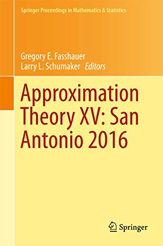 Approximation Theory XV: San Antonio 2016 3319599119 Book Cover