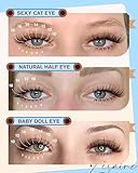 Brown Cluster Lashes Wispy Individual Eyelashes Dark Brown Eyelash Clusters With Bottom Lash Clusters 300Pcs Natural Lashes Individual Cluster D Curl 10-16MM by Zegaine - Image 3