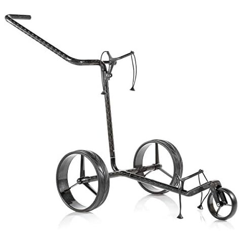 JuCad Carbon Golf Trolley 3-rädrig I Golf Caddy Cover