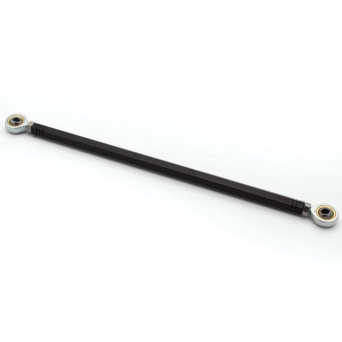 150mm CNC Motorcycle Shift Rod Linkage Tie Rod Ends Adjustable Position Rearsets Compatible with Yamaha Kawasaki Honda Suzuki Aprilia Benelli BMW Buell Ducati Triumph MV Agusta Universal Black