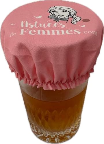 Astucesdefemmes® Protection anti-drogue pour verre ou tasse .Lavable et réutilisable pour vos soirées et festivals en toute sécurité. (Rose)