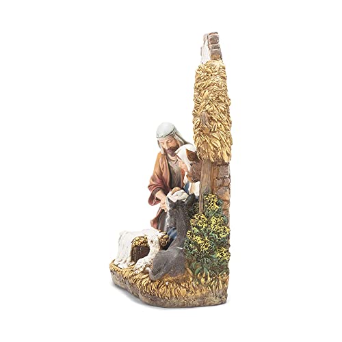 Unto You A Savior Is Born 10 Inch Christmas Nativity Scene Sculpture Figurine #TOP4