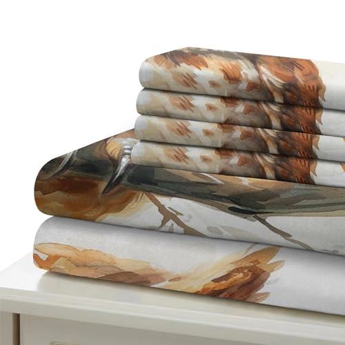 Housse de couette microfibre à fermeture éclair Chouette Cool 3 pièces