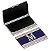 Personalized Split Monogram Stainless Steel Card Holder