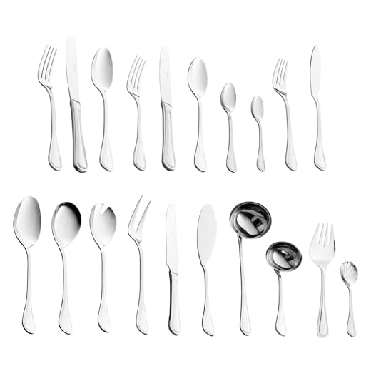 WOLFF Faqueiro de Aço Inox Avalon 130 Peças Sem Estojo - Jogos de Talheres - Mesa Posta - Utensílios de Cozinha, Enxoval, Casamento, Decoração