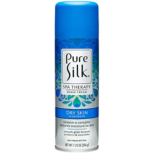 Pure Silk Spa Therapy Shave Cream By for Women, Dry Skin, 7.25 Oz