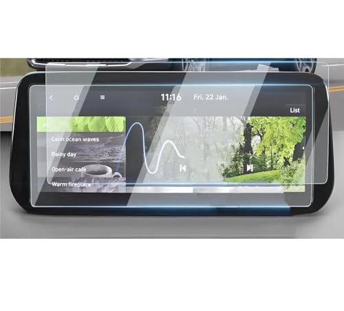 Verre trempé pour système de navigation GPS 10.25 Hyundai 2021-2023