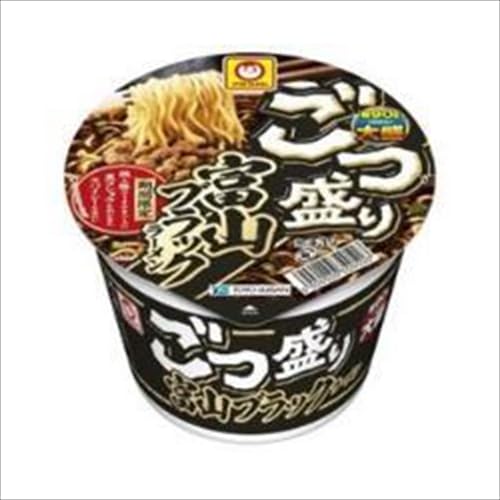 Amazon.co.jp: 東洋水産 マルちゃんごつ盛り富山ブラックラーメン113g