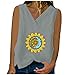 Produktbild Beste Freunde Tshirt Damen Mode Bedrucktes Loose Pullover Sweatshirt Hemd Langarmshirts Tops für Frauen und Teenager Mädchen Oberteile Baumwoll Leinen ärmelloses T-Shirt mit V-Ausschnitt Linenblouse