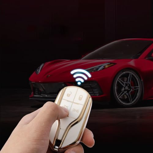 Funda para llave de coche que soluciona roturas de carcasa para mando Maserati TPU 3