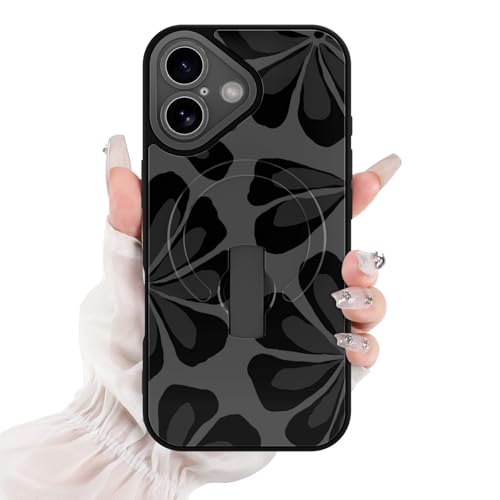 Coque iPhone 16 Magsafe avec béquille et dragonne anti-choc