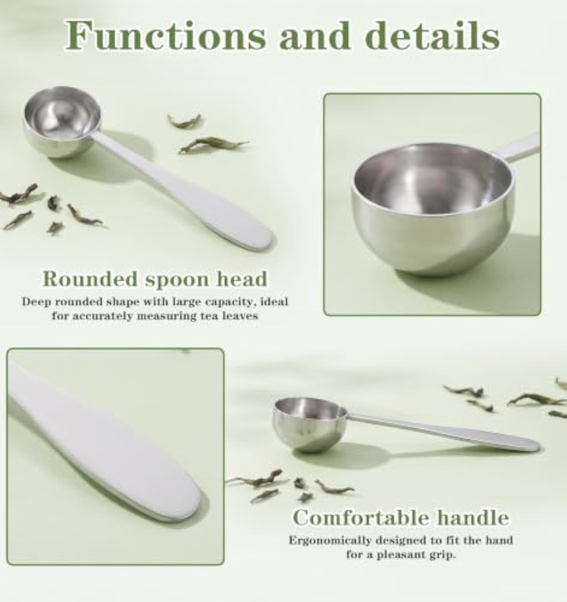 3PCS 15ml Measuring Spoon Set for Cooking and Baking
