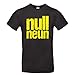 Produktbild Shirt-Panda Herren T-Shirt · Dortmund Fan-Shirt · Null neun Vintage · Fußball Ruhrpott Stadion Schwarz Fan-Shirt Männer Soccer Fanwear Fußballfan Gelb · Schwarz 2XL
