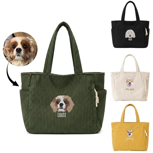 Bolsa Tote Personalizada con Bordado de Mascota miniatura 1