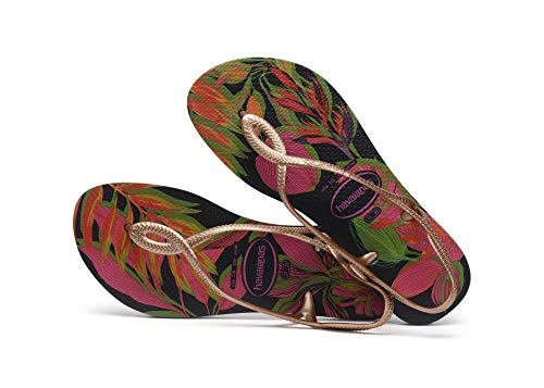 Rasteira Luna Print, Havaianas, Feminino, Berinjela, 37/38