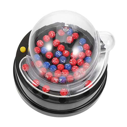 Machine à boules de loterie électrique portable pour jeu de société loto