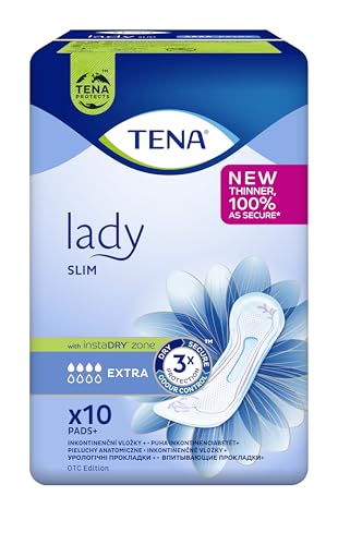 Image of Tena Lady Extra 10 Pads x 12 Packs