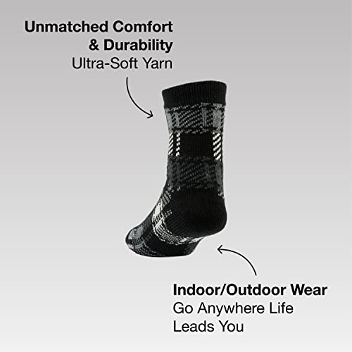 Sof Sole Womens Fireside Double-Layer Ultra-Warm Soft Giftable Multi-Pack Crew Cozy Socks, Blue, One Size Us #TOP7