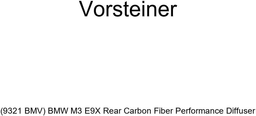 Vorsteiner (9321 BMV BMW M3 E9X Rear Carbon Fiber Performance Diffuser