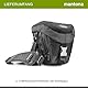Mantona Neolit Colt Kameratasche schwarz/metallic – 220 x 200 x 140 mm – Outdoor mit Tragegurt, Polsterung, Schnellzugriff, Staubschutz, Fach – kompakt, leicht, wasserdicht – für DSLM und DSLR Kamera