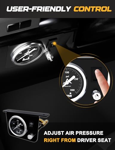 Image of RETRUE Onboard Air Compressor System Universal Air Bag Compressor Kit
