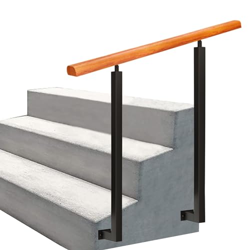 Balustrade d'escalier avec kit d'installation pour sécuriser le perron - 2
