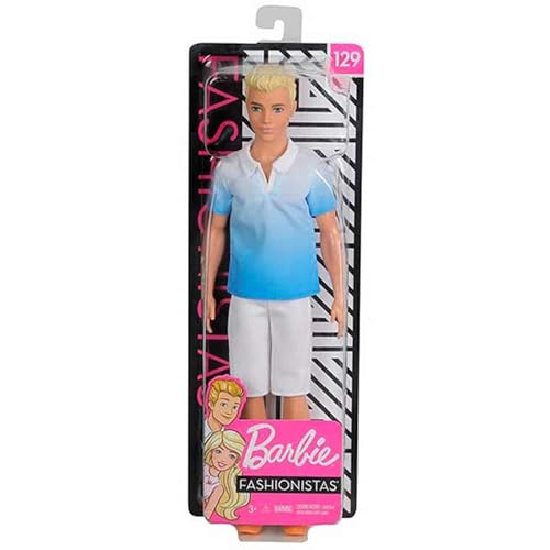 Muñeca Barbie Fashionistas Ken #129 miniatura 3