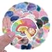 Funny Brain Sticker for Kids,Teens,Adults, 50PCS Cute Cartoon Brains Stickers Bulk,Vinyl Waterproof Mental Decal for Water Bottle,Laptop,Phone,Scrapbook,Body Organ Biology Decals (Brain)