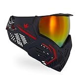 Bunkerkings CMD Paintball-Schutzbrille / Maske, Schwarz