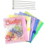 MYmama キャンディ バッグ ボールチェーン付き ポーチ 推し活 お菓子 スイーツ 飴 パッケージ グッズ ミニチュア ガチャガチャ パーツ (5個組/ミックス)