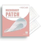 +1HEROLABS Microdart Acne Patch for Post Acne Stage - Microneedle Pimple Patch for Dark Spots, Post-Blemish Redness and Hyperpigmentation, Self-Dissolving Micropoint Acne Patches - 18 Count