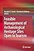Produktbild Feasible Management of Archaeological Heritage Sites Open to Tourism